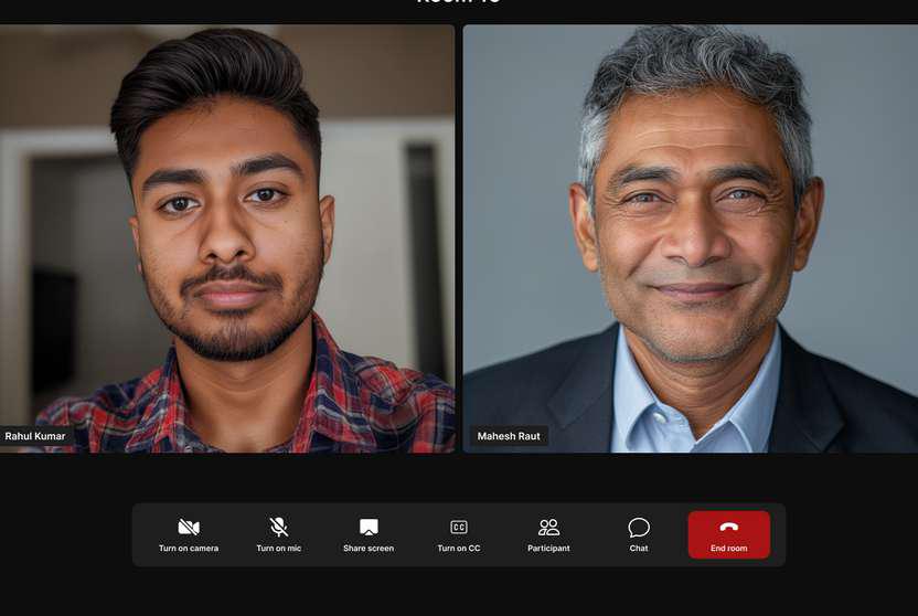 AI Video Networking Platform screenshot
